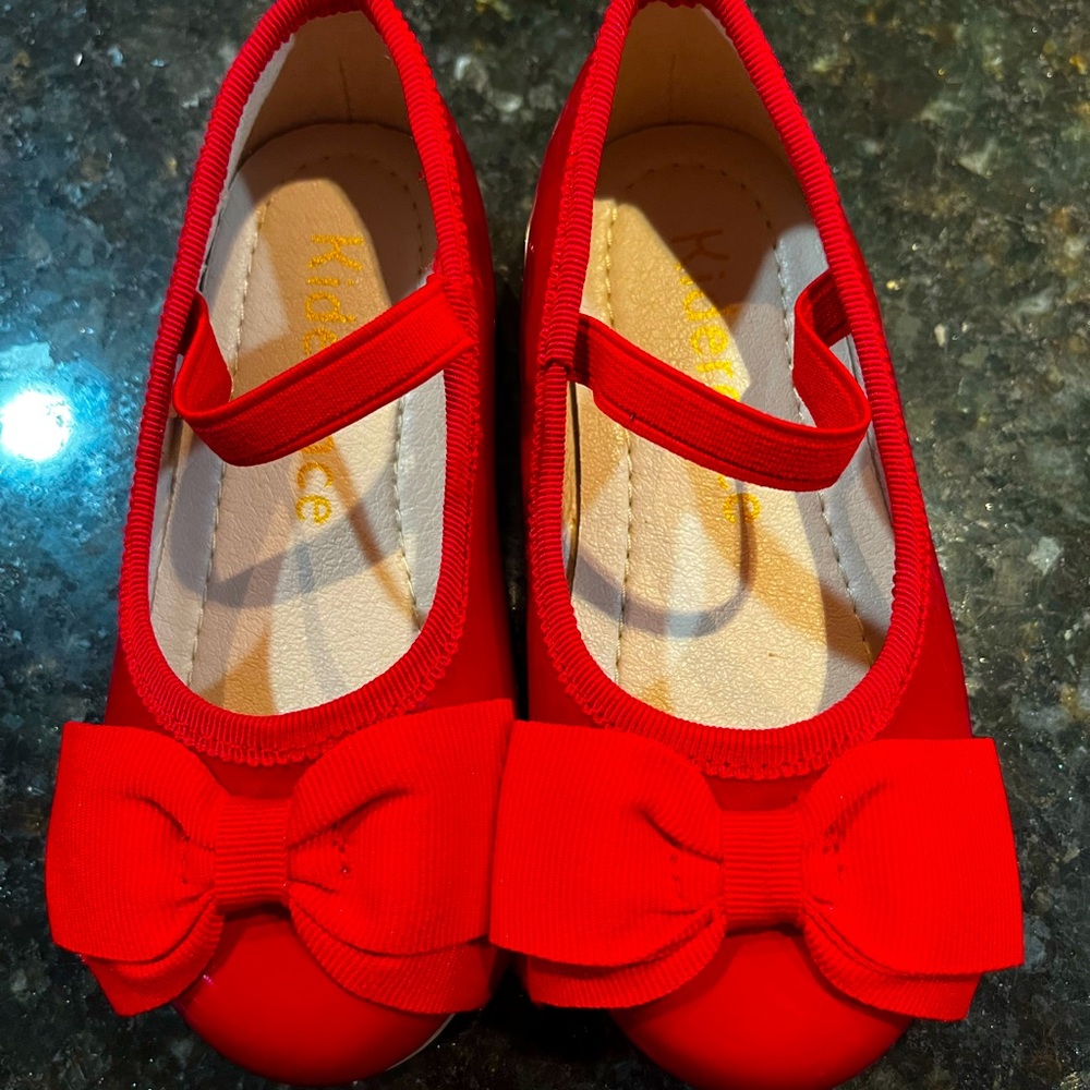 Red Dress Shoes 7T